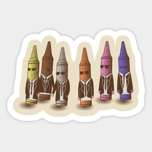 Reservoir Crayon Sticker